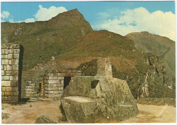 The Intihuatana Sun Observatory Postcard